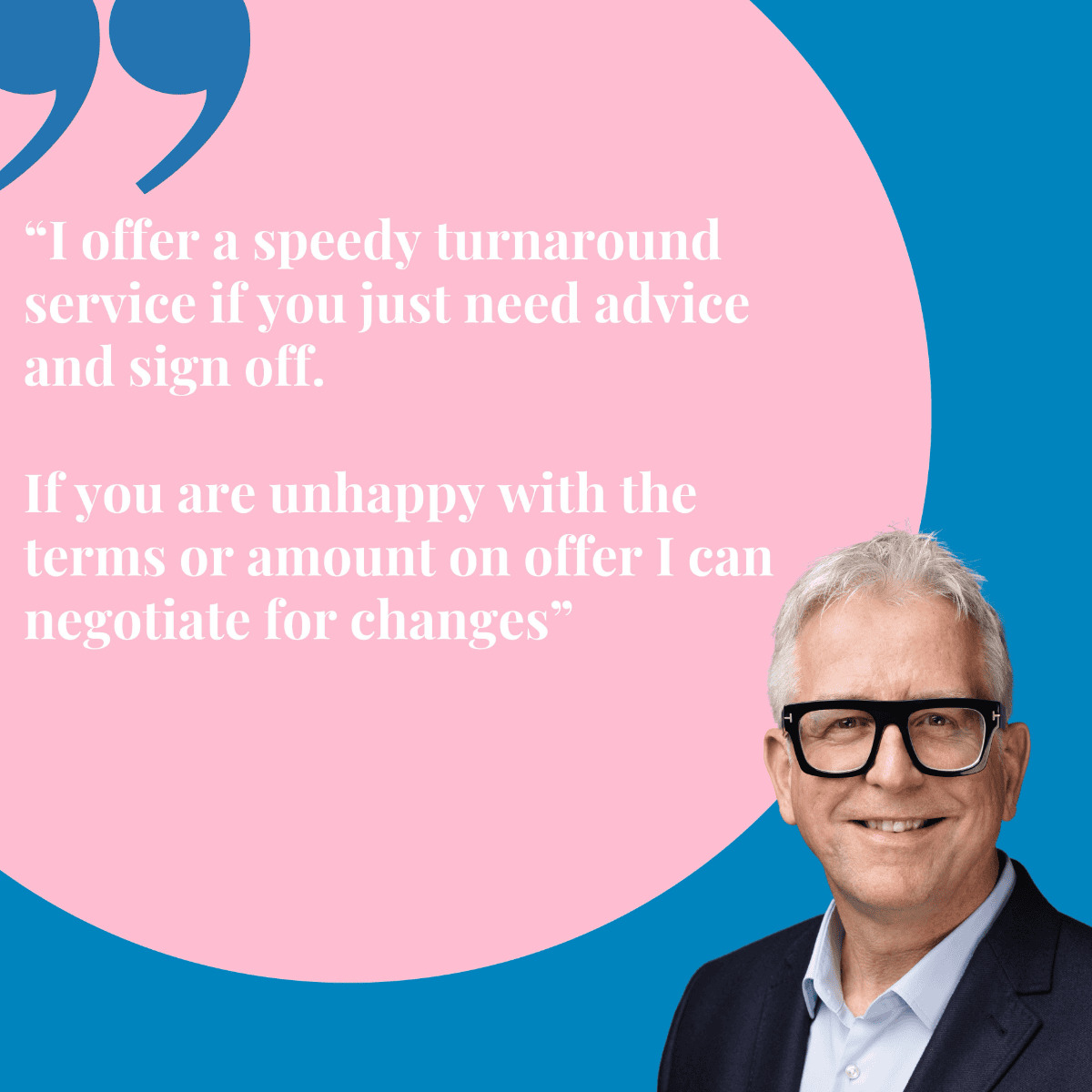 settlement agreement advice & sign off